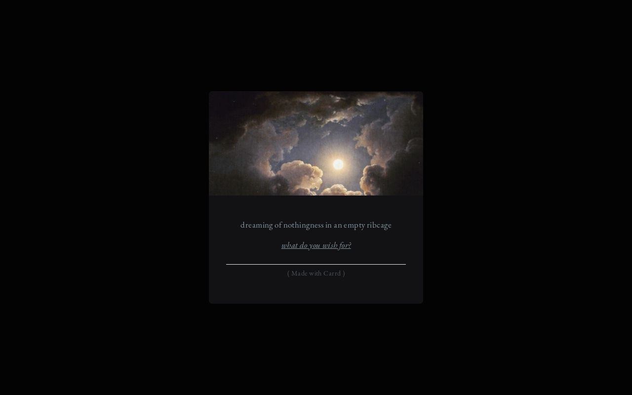 Carrd profile picture for @deception
